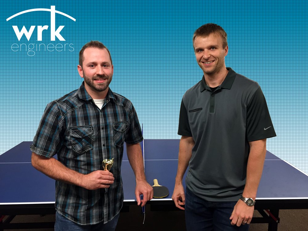 Joe Intermill, SGA Engineering & Design, and Spencer Straub, WRK Engineers